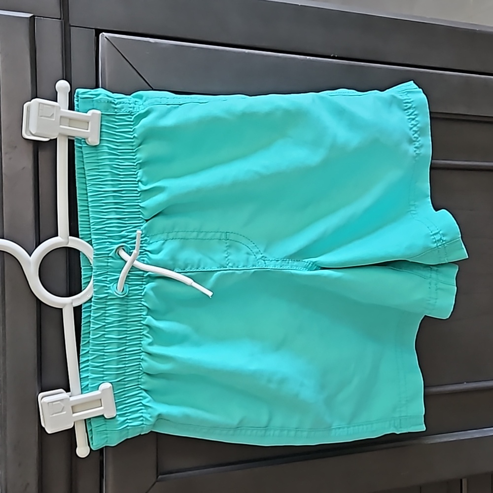 Green swim trunks